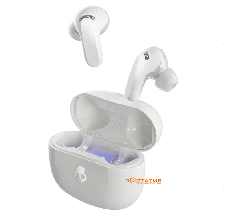 Наушники Skullcandy Rail ANC Bone Orange Glow (S2IPW-S951)