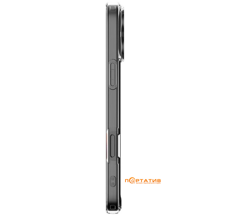 Чехол Spigen для Apple iPhone 16 Pro, Ultra Hybrid, Crystal Clear (ACS08121)