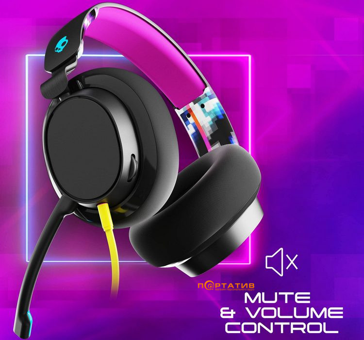 Ігрова гарнітура Skullcandy Slyr Multi-platform Gaming Black Digi-Hype (S6SYY-P003)