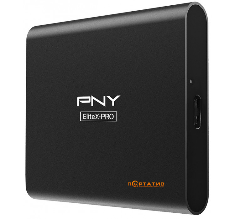 SSD PNY EliteX PRO 500GB USB 3.2 Type-C Portable (PSD0CS2260-500-RB)