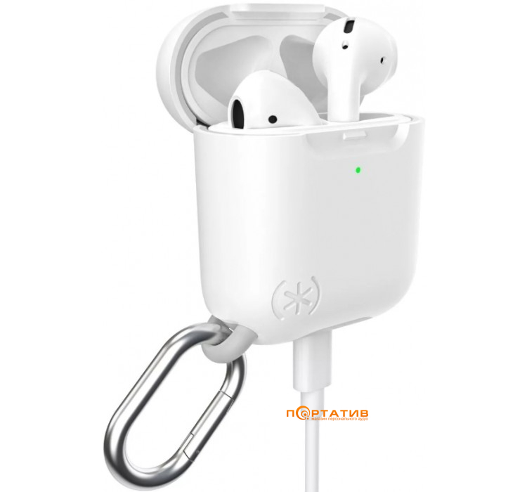 Чохол Speck Presidio Pro Case for AirPods White / Marble Grey (SP-132765-8630)