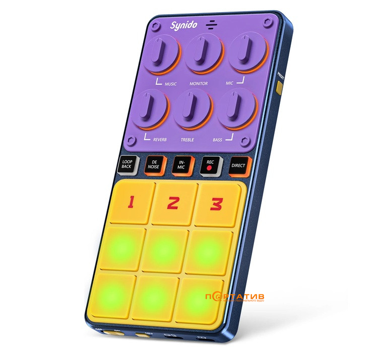 Аудіоінтерфейс Synido Live Go MK2 (SY000162)