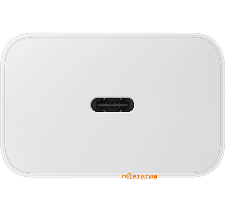 Мережевий зарядний пристрій Samsung 45W Compact Power Adapter with Type-C Cable White (EP-T4511XWEGEU)