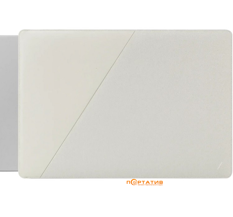 Чохол Native Union Stow Slim Sleeve Case Sandstone for MacBook Pro 16/MacBook Air 15 M2 (STOW-MBS-SAN-16)