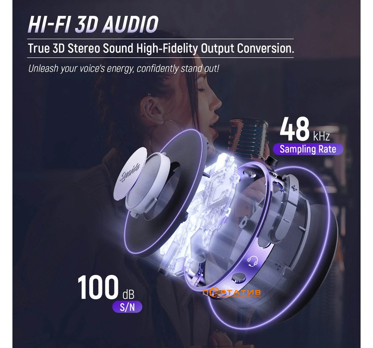 Аудиоинтерфейс Synido Live Dock A10 (SY000132)