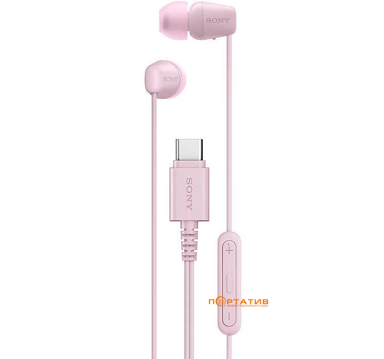 Навушники Sony IER-EX15C USB-C Pink (IEREX15CP.E)