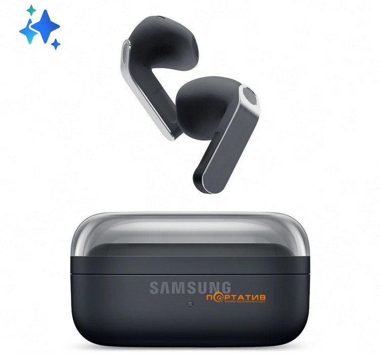 Навушники Samsung Galaxy Buds4 Black (SM-R540NZKASEK)