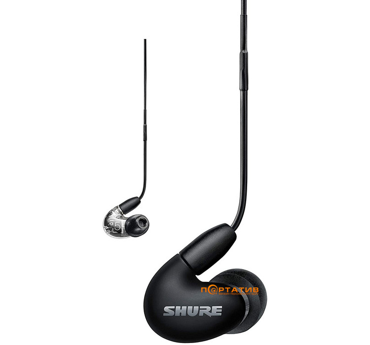 Наушники Shure AONIC 5 Black (SE53BABK+UNI-EFS)