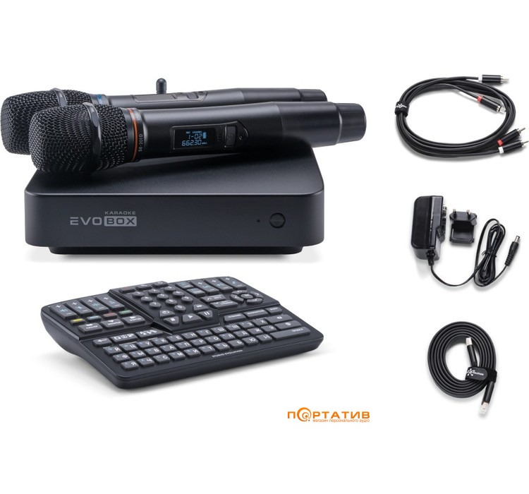 Караоке-система Studio Evolution EVOBOX Plus Black