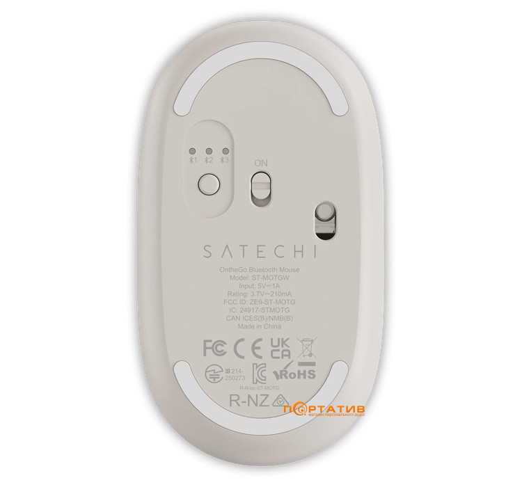 Мышка Satechi OntheGo Bluetooth Sand (ST-MOTGW)