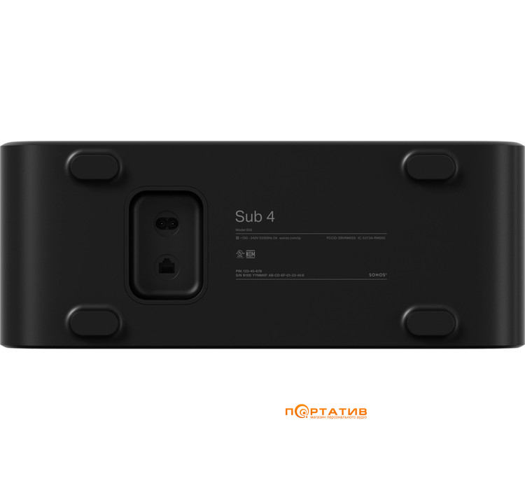 Бездротовий сабвуфер Sonos SUB 4 Black