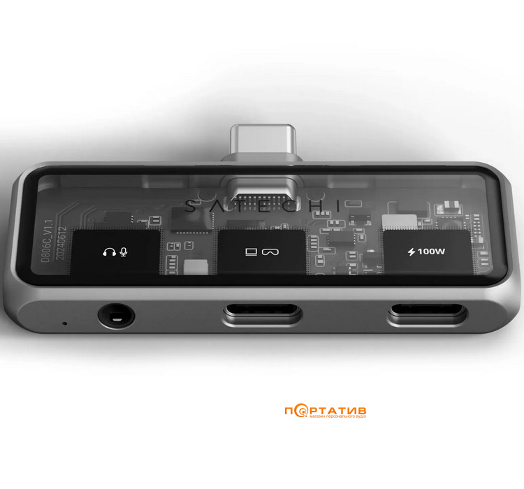 Хаб Satechi Mobile XR Hub with microSD Reader Space Grey (ST-HXRAJM)