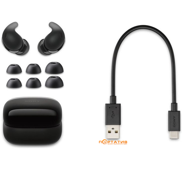 Наушники Sony LinkBuds Fit Black (WFLS910NB.CE7)