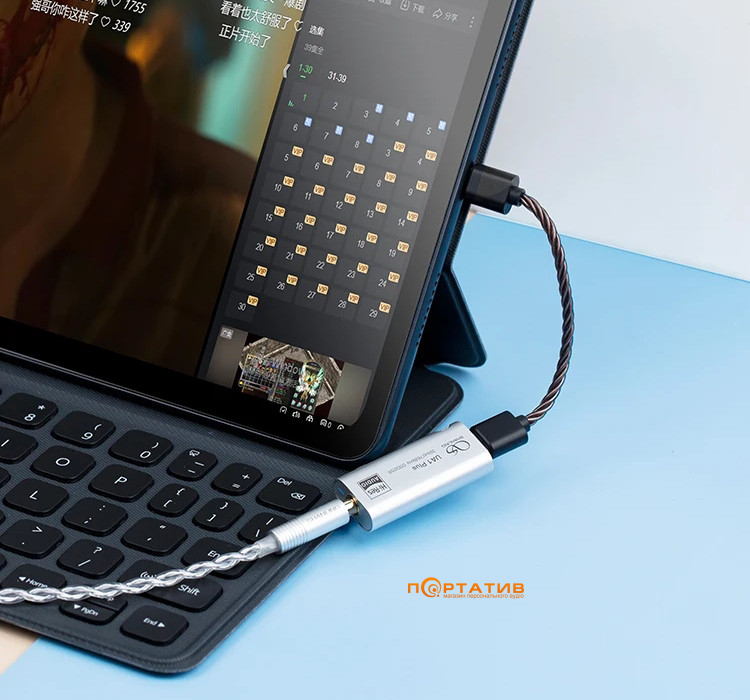 ЦАП с усилителем для наушников Shanling UA1 Plus Silver