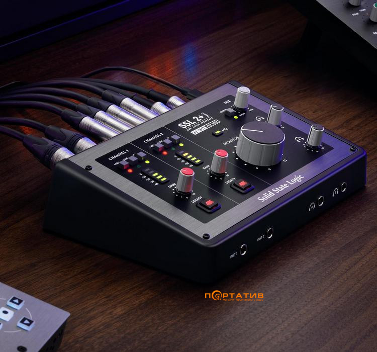 Аудиоинтерфейс Solid State Logic SSL 2+ MKII
