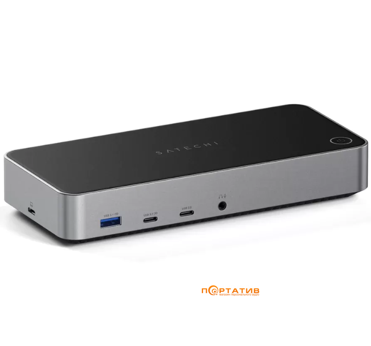 Док-станция Satechi Triple 4K Display Space Gray (ST-D4KTM-EU)