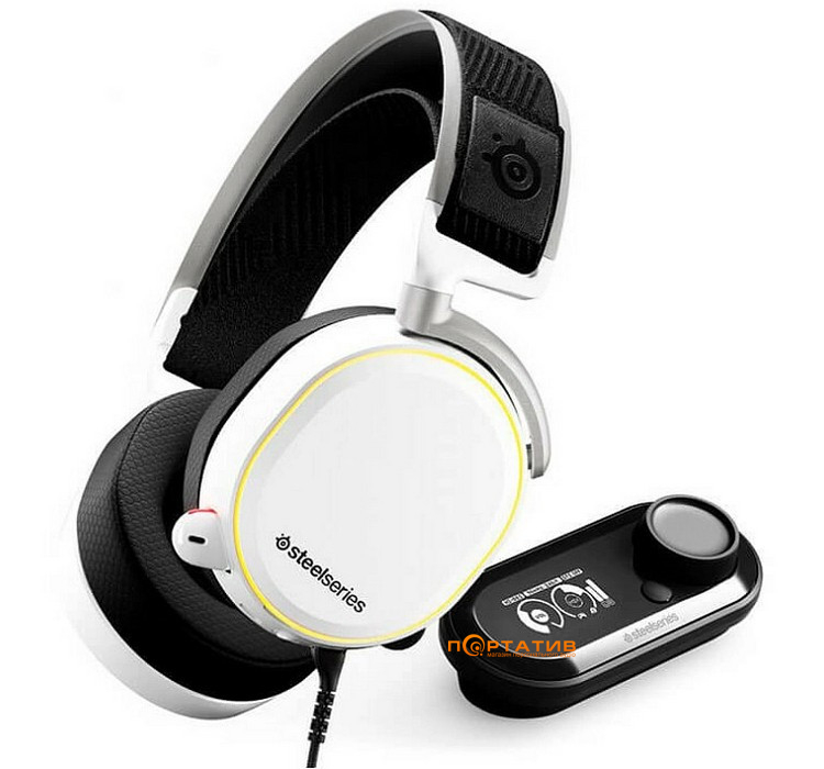 Игровая гарнитура SteelSeries Arctis Pro + GameDAC White (61454)