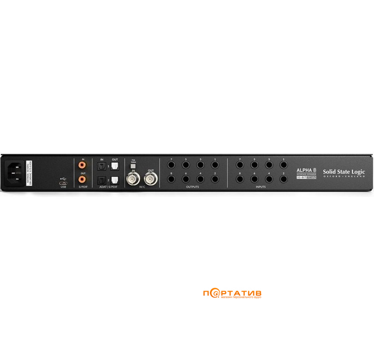 Аудіоінтерфейс Solid State Logic SSL Alpha 8