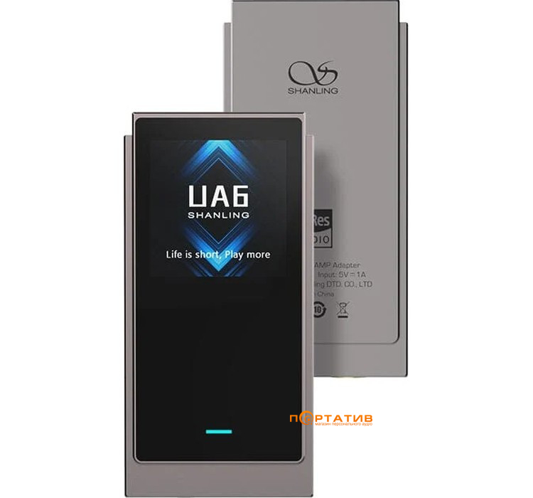 ЦАП із підсилювачем для навушників Shanling UA6 Grey