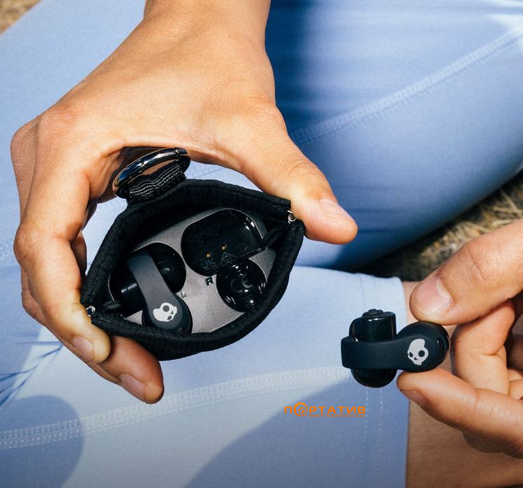 Навушники Skullcandy Push 720 Open Ear Black/Silver (S4EOW-T034)