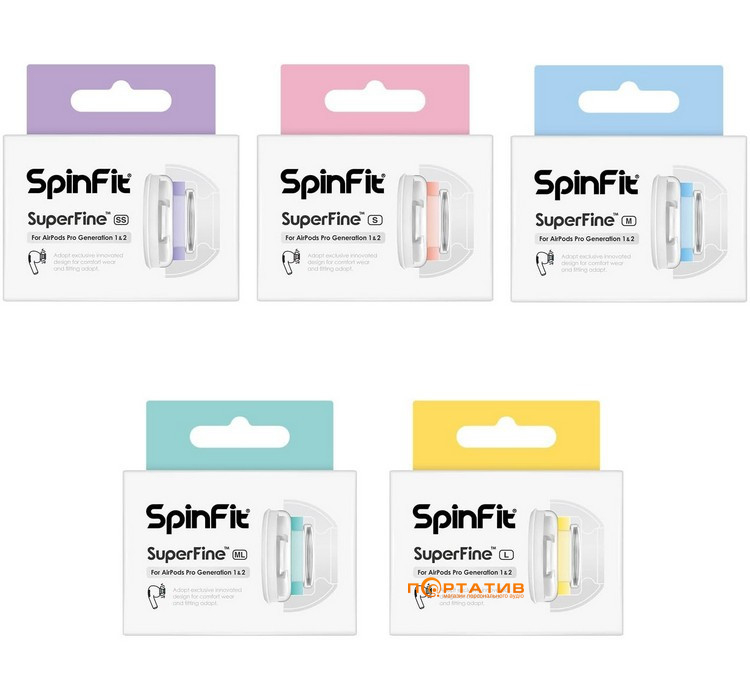 Амбушури SpinFit SuperFine L