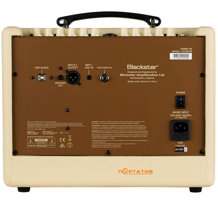 Комбоусилитель Blackstar Sonnet 60 Acoustic Blonde