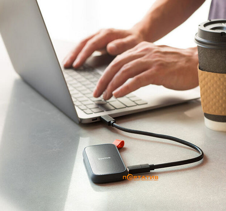 SSD накопичувач SanDisk Portable E30 2TB USB 3.2 Type-C (SDSSDE30-2T00-G26)