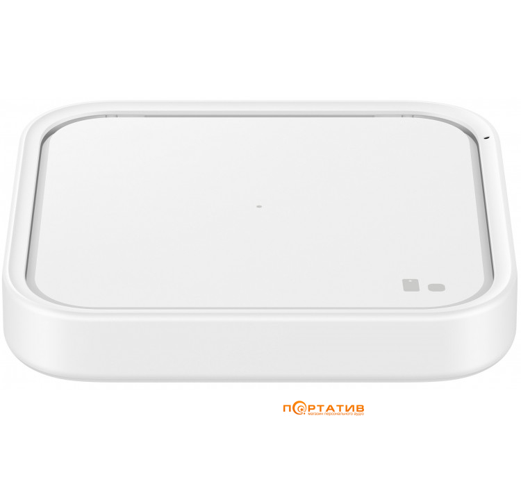 Samsung 15W Wireless Charger Pad (w/o TA) White (EP-P2400BWRGRU)