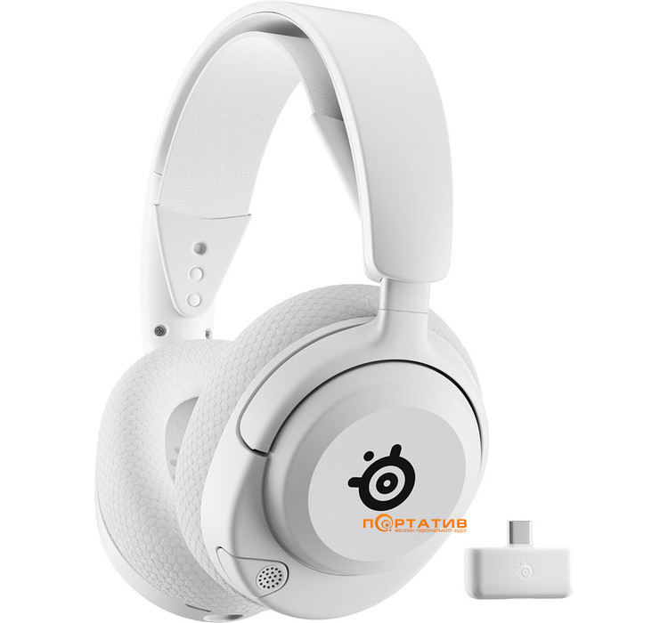 Ігрова гарнітура SteelSeries Arctis Nova 5 Wireless White (61671)