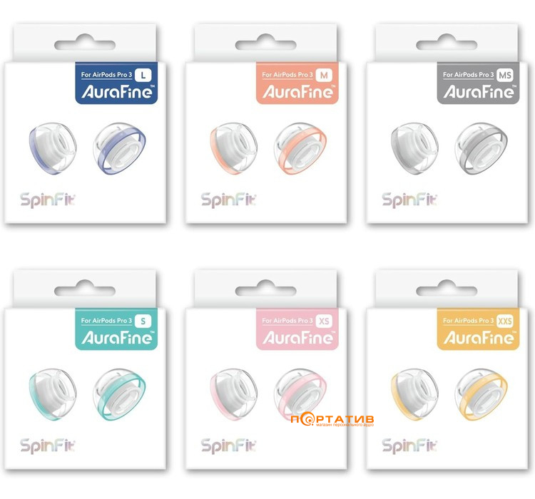 Амбушюры SpinFit AuraFine XXS