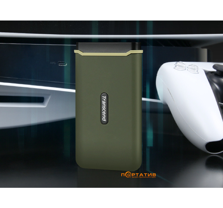 SSD накопитель Transcend ESD380C 2TB Military Green (TS2TESD380C)