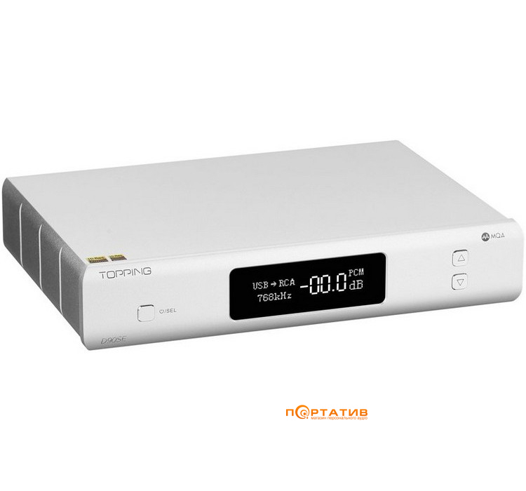 ЦАП Topping D90SE MQA Silver