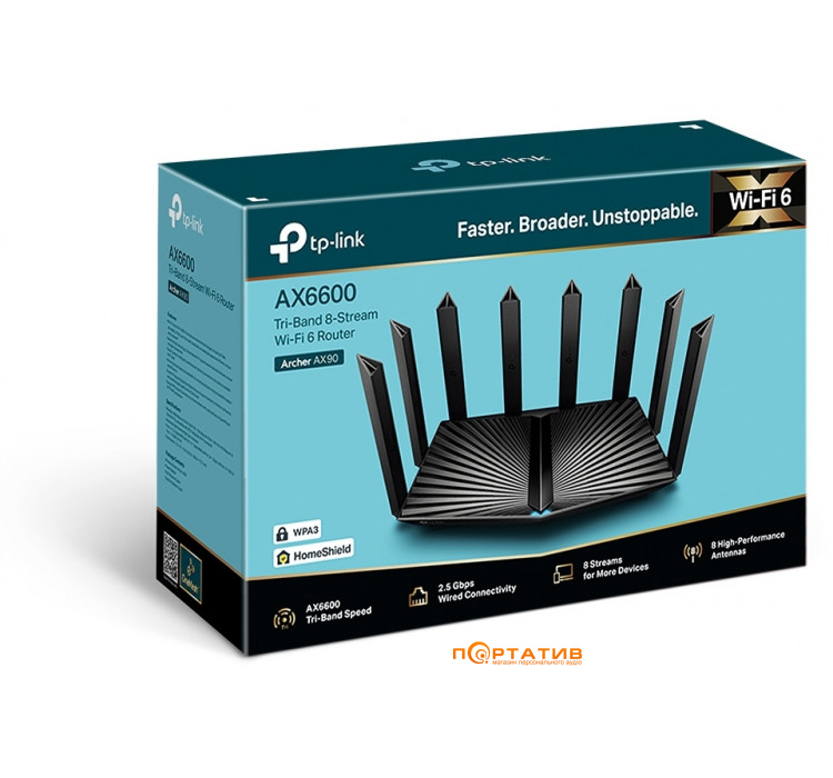 Маршрутизатор TP-Link Archer AX90