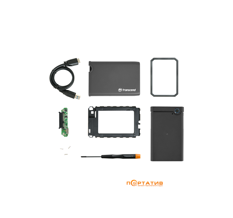 Карман внешний Transcend HDD/SDD SATA 2.5