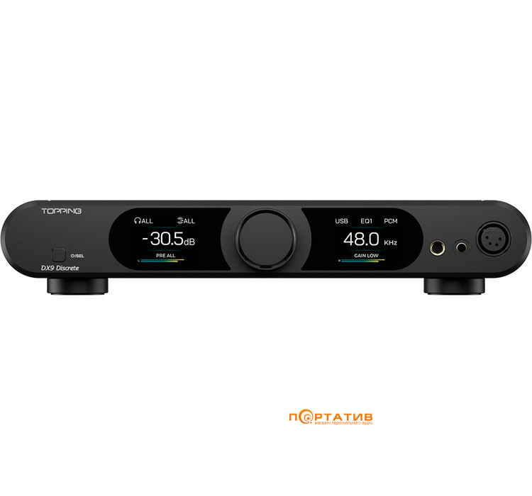 ЦАП с усилителем для наушников Topping DX9 Discrete Black
