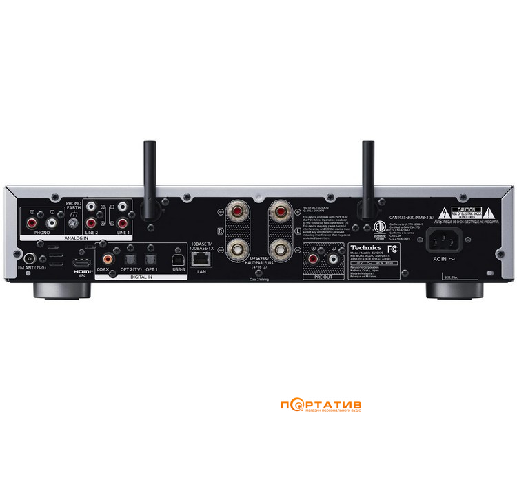 Мережевий підсилювач Technics SU-GX70 Black