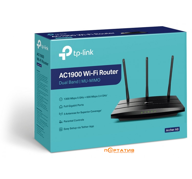 Маршрутизатор TP-Link Archer A8