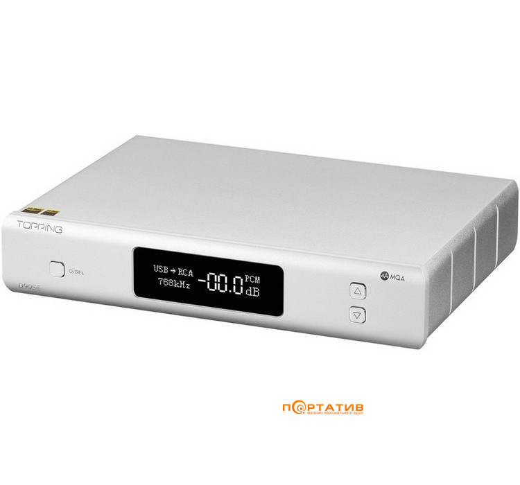 ЦАП Topping D90SE MQA Silver