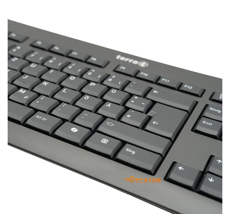 Клавиатура TERRA Keyboard 1500 Copilot Corded USB Black UA (2810745)