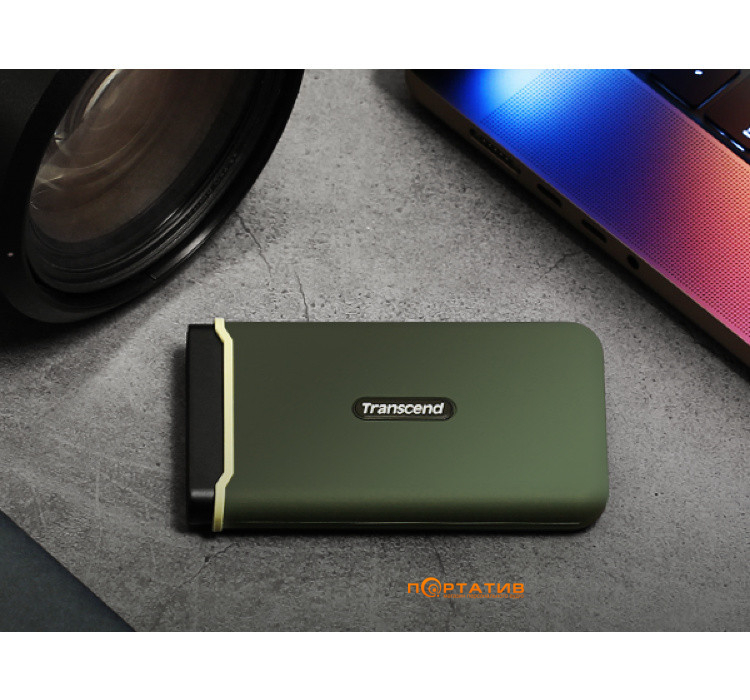 SSD накопитель Transcend ESD380C 2TB Military Green (TS2TESD380C)