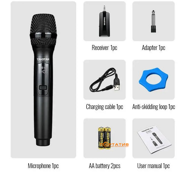 Микрофон Takstar TS-K201