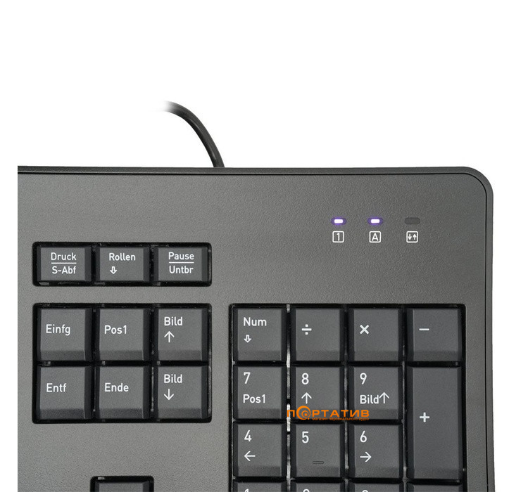 Клавиатура TERRA Keyboard 1500 Copilot Corded USB Black UA (2810745)