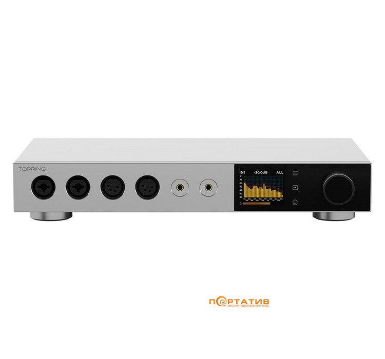 Підсилювач для навушників Topping A900 Silver