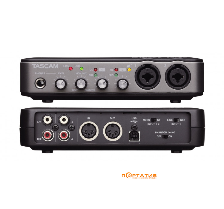 Аудиоинтерфейс Tascam US-200
