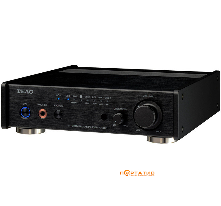 Інтегральний підсилювач з ЦАП/Bluetooth ресивером TEAC AI-303-B