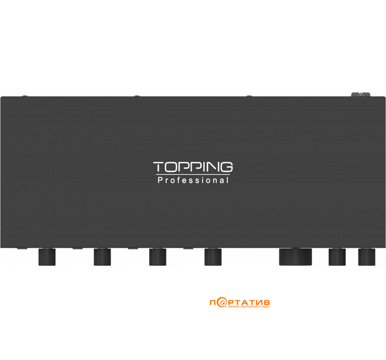 Аудіоінтерфейс Topping Professional E4x4 Pre Black
