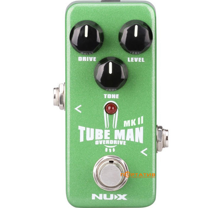 Педаль ефектов NUX NOD-2 TubeMan MKII Overdrive