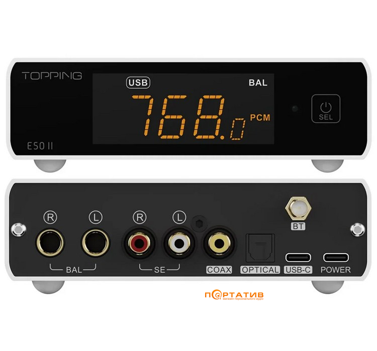 ЦАП Topping E50 II Silver