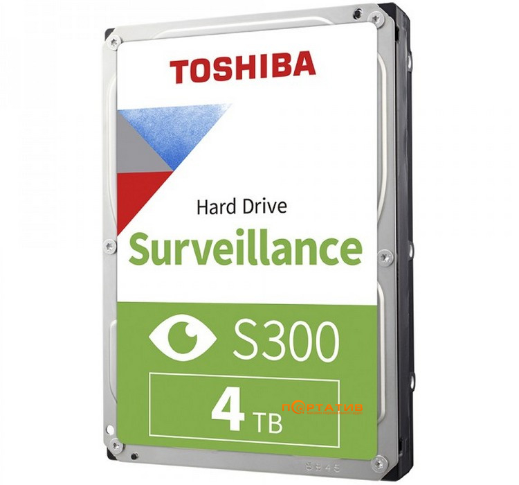 Жорсткий диск Toshiba S300 4TB (HDWT840UZSVA)
