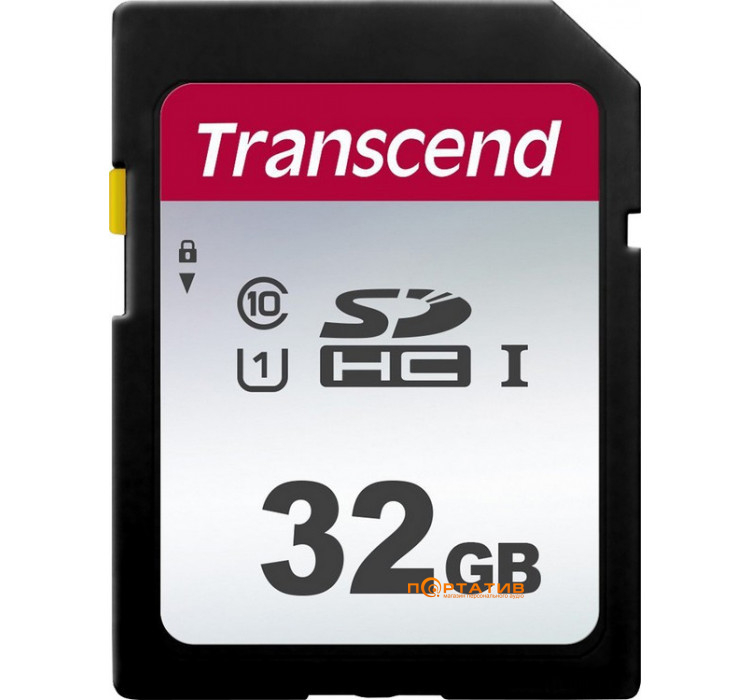 Transcend SDHC 300S 32GB UHS-I Class 10 (TS32GSDC300S)